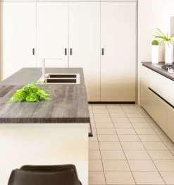 Cucina design tortora Primopiano cucine ad isola Ingrosso cucine moderne icmxp01