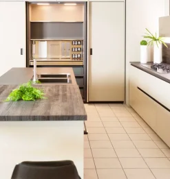 Cucina design tortora Primopiano cucine ad isola Ingrosso cucine moderne icmxp01