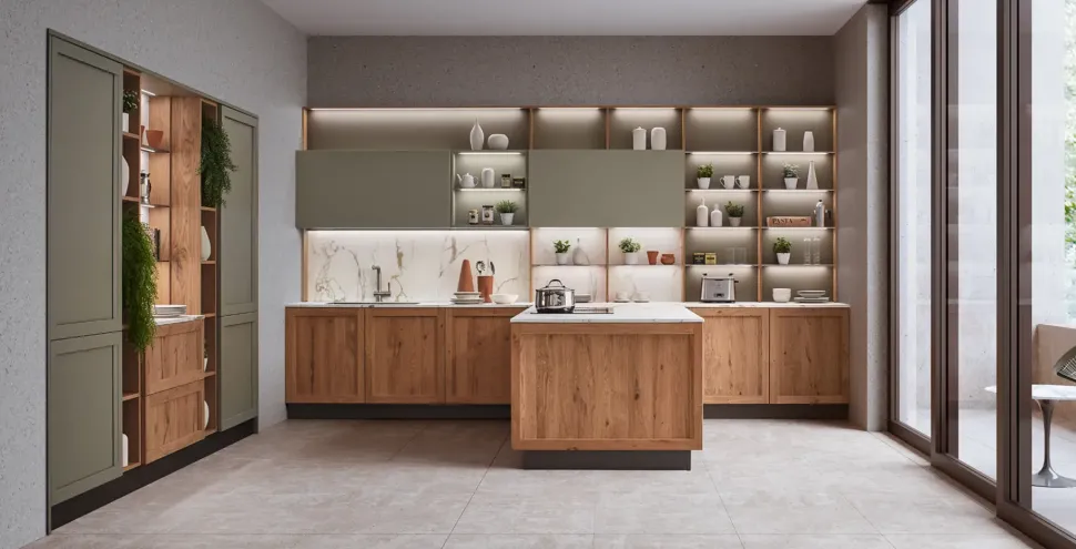 Cucina di Veneta cucine modello Milano 08: richiedi ora il prezzo