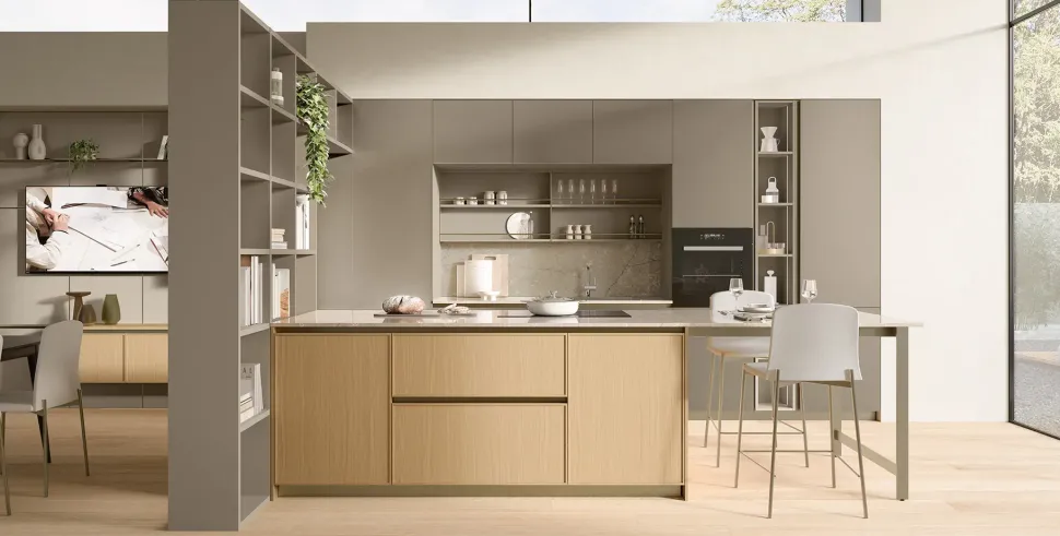 Cucina di Veneta cucine modello Sakura 01: richiedi ora il prezzo