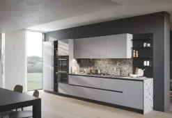 Cucina Domino lineare Prima cucine con uno sconto imperdibile