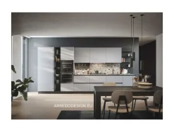 Cucina Domino lineare Prima cucine con uno sconto imperdibile