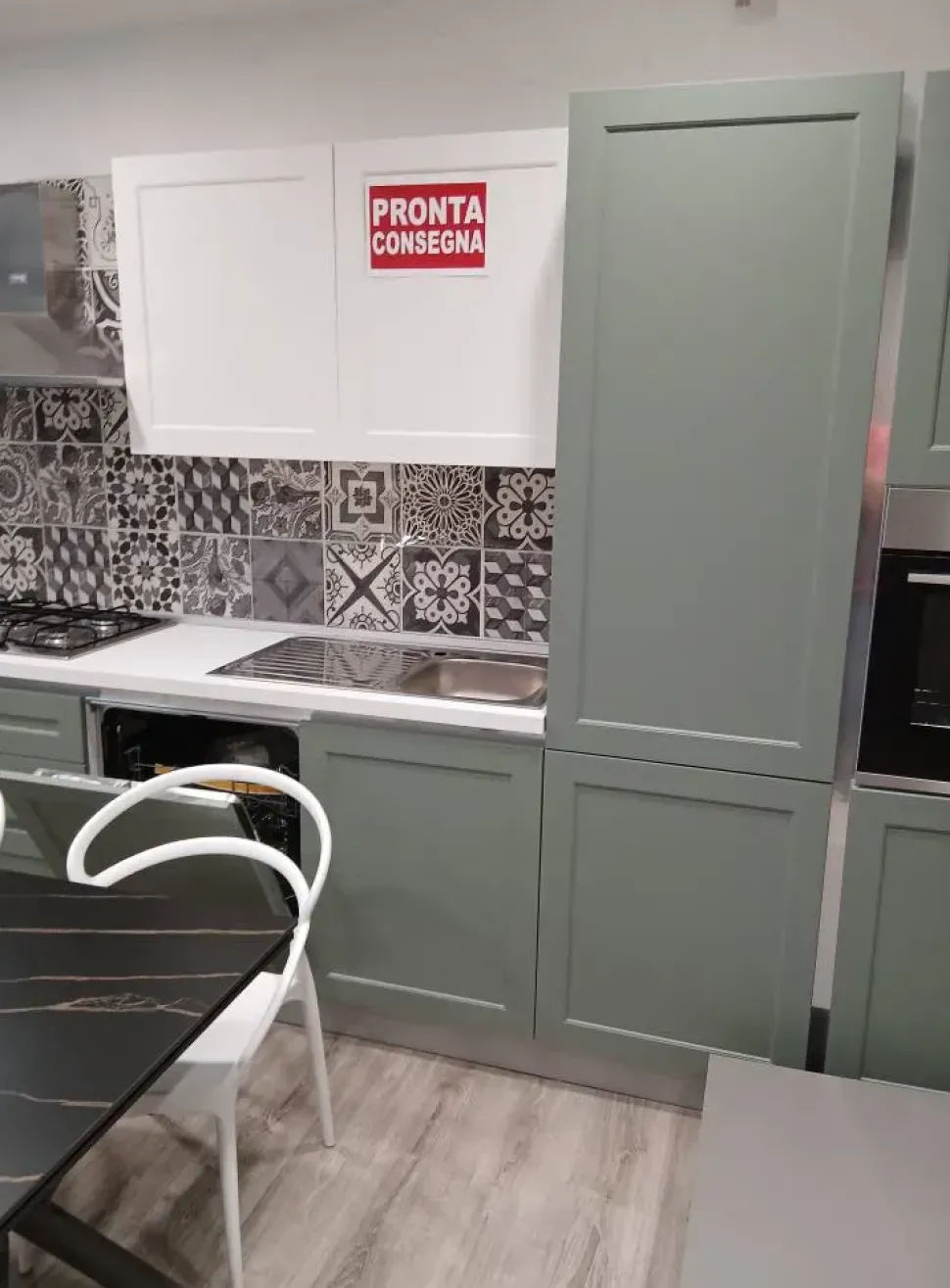 Cucina Dora lineare Artigianale con uno sconto imperdibile