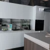 Cucina Egoline  moderna bianca Febal ad isola scontata 35%