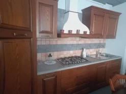 Cucina Evo cucine classica ad angolo noce in legno Telma