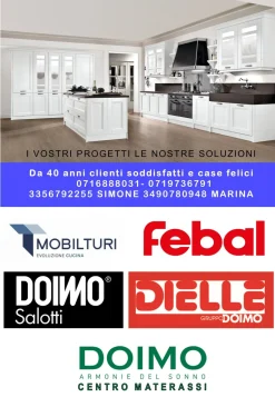 CUCINA Febal Modula laccata PREZZO OUTLET