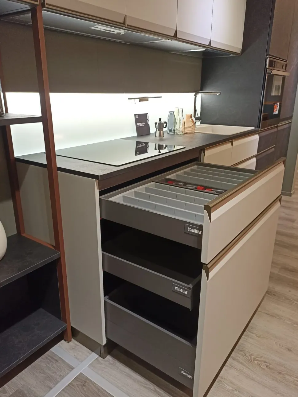 Cucina Formalia lineare Scavolini con uno sconto imperdibile