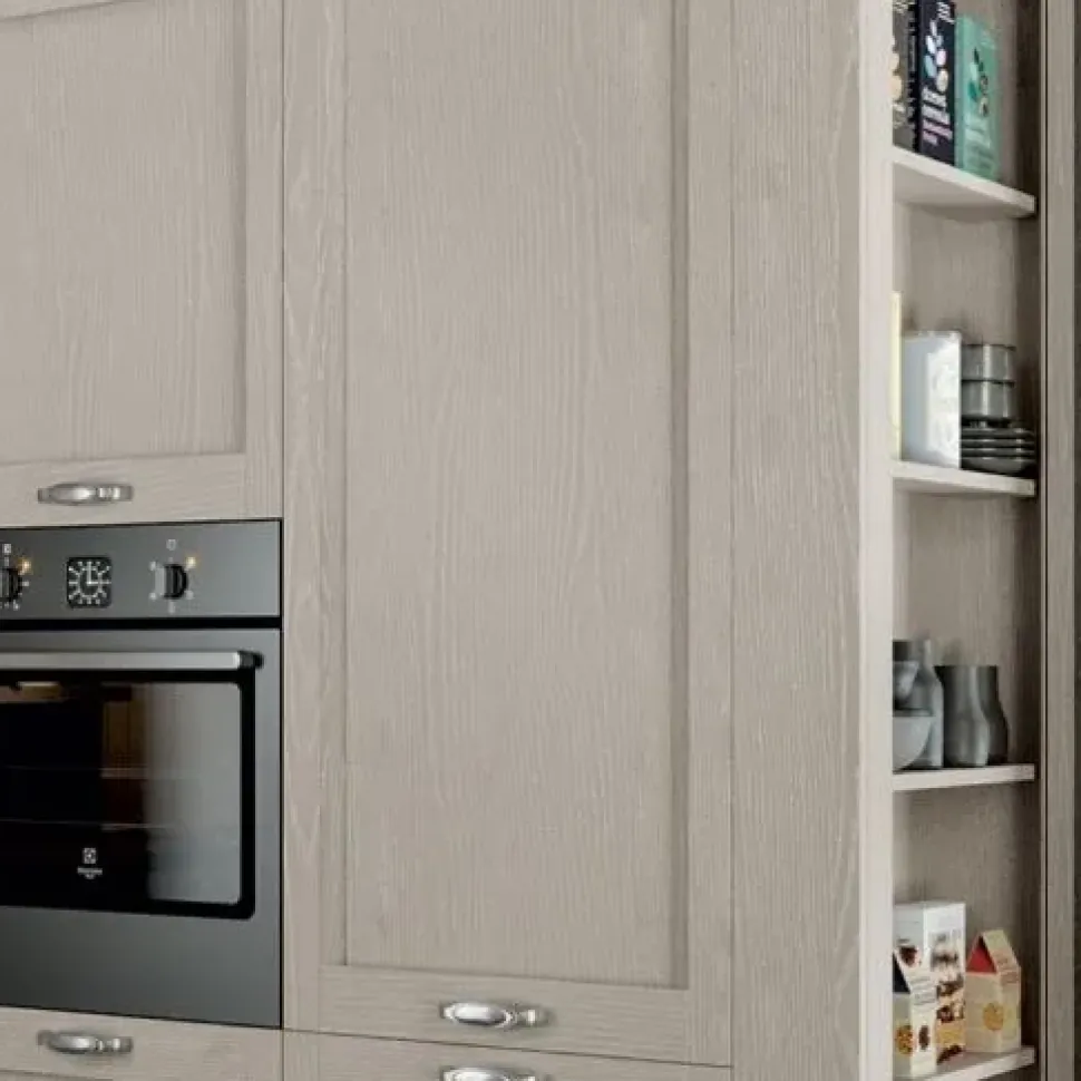 Cucina Fride 6 classica magnolia Arredo3 ad angolo scontata 35%