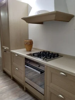 Cucina Gm cucine country lineare magnolia in legno Country