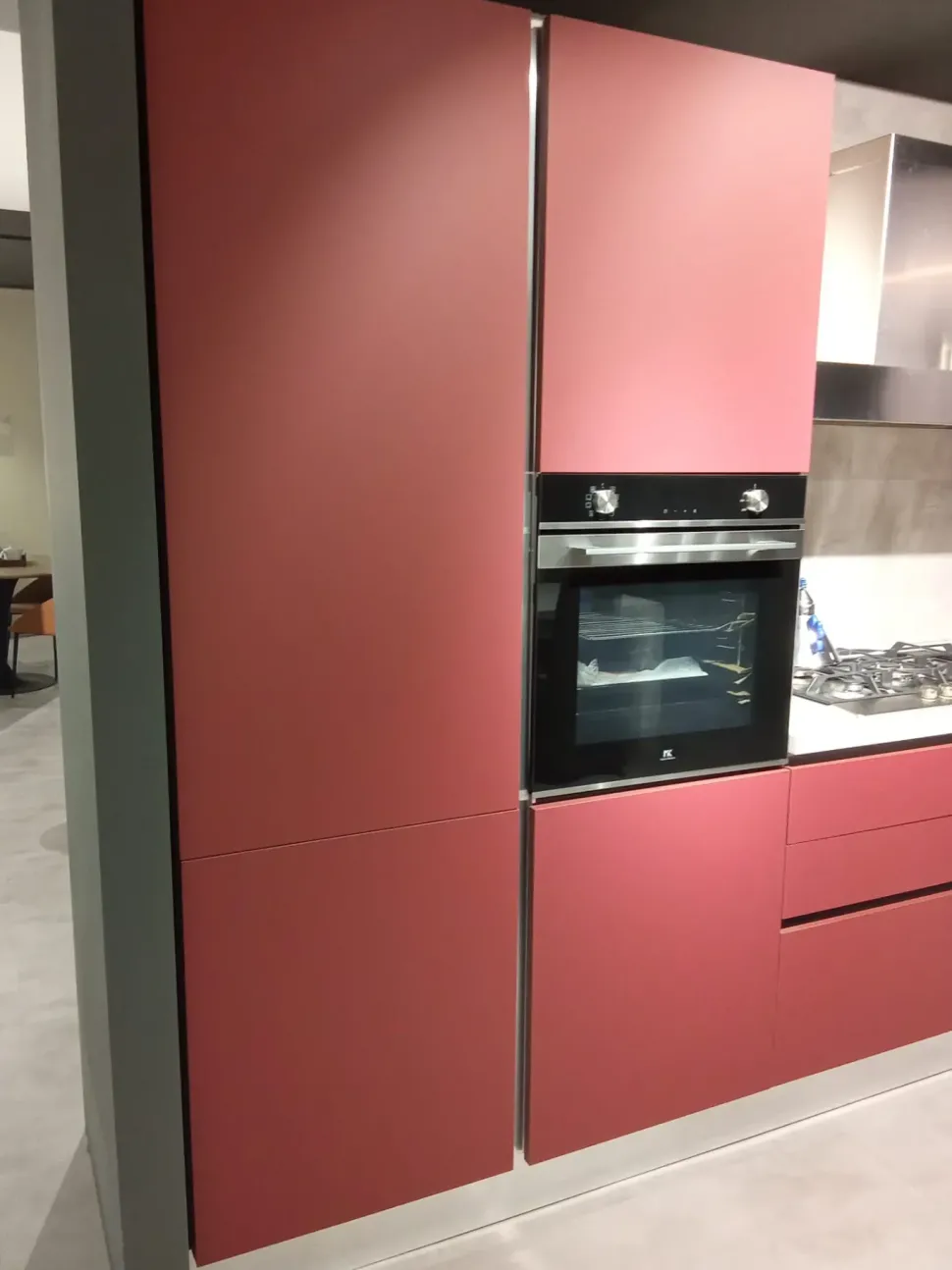Cucina Gm cucine Ventidue pet rosso OFFERTA OUTLET sconto 50%