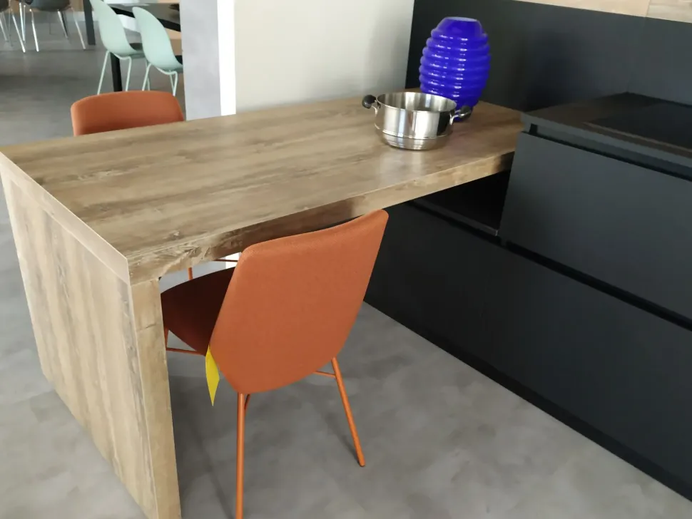 CUCINA Gm cucine Xl fenix nero PREZZO OUTLET scontata 34%