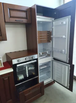 Cucina Grazia classica rovere moro Arrex ad angolo scontata 62%