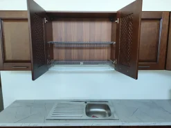 Cucina Grazia classica rovere moro Arrex ad angolo scontata 62%