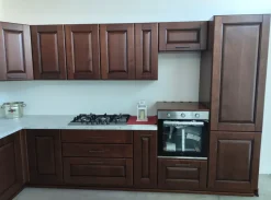 Cucina Grazia classica rovere moro Arrex ad angolo scontata 62%