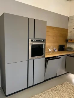 Cucina grigia design ad angolo Meson's cucine Linea