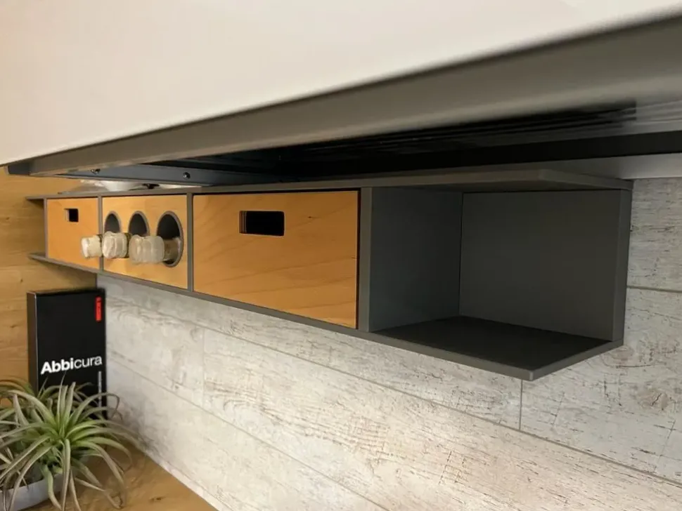 Cucina grigia design ad angolo Meson's cucine Linea