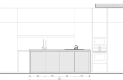Cucina grigia moderna con isola Corner Zampieri cucine a soli 38950 Euro