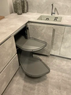 Cucina grigia moderna con penisola 2?1 Copat cucine a soli 12000 Euro