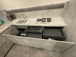 Cucina grigia moderna con penisola 2?1 Copat cucine a soli 12000 Euro