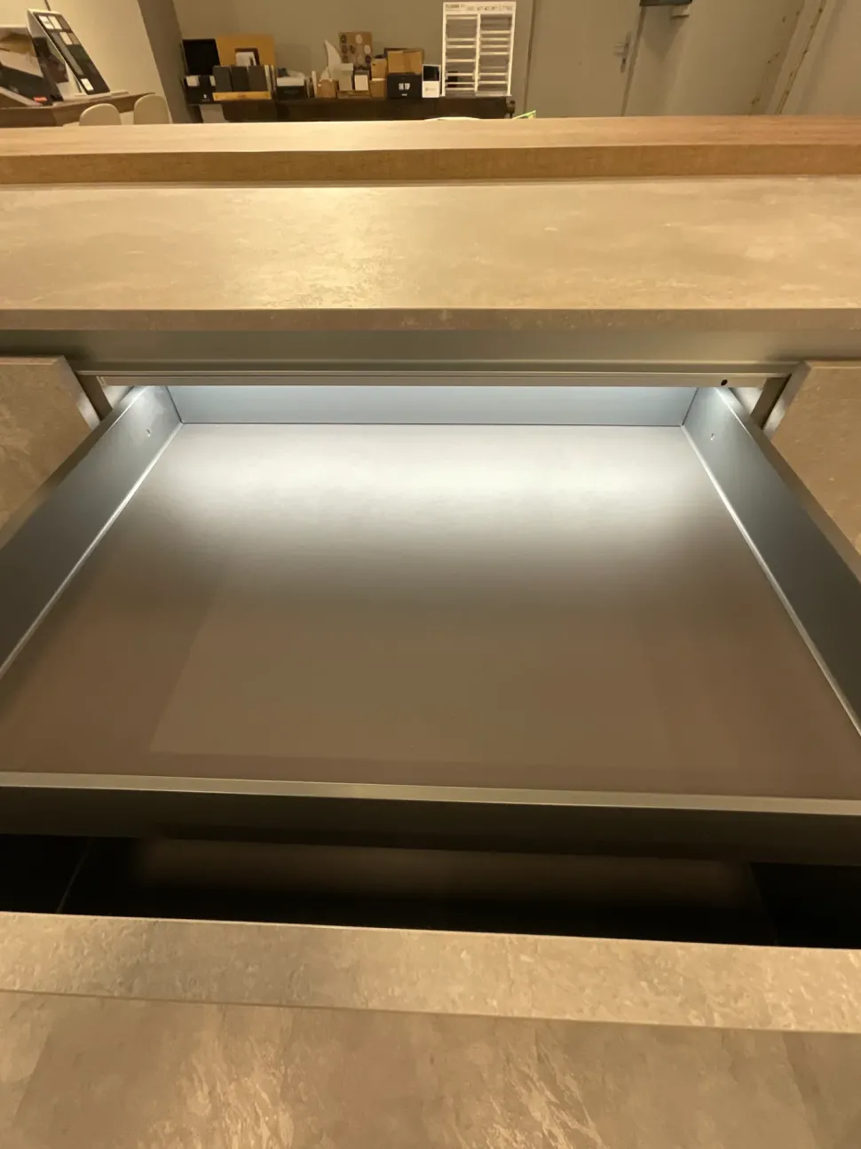 Cucina grigia moderna con penisola 2?1 Copat cucine a soli 12000 Euro