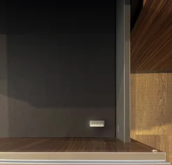 Cucina grigia moderna con isola Sign Ernestomeda in Offerta Outlet