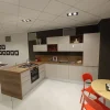 Cucina grigia moderna con penisola Urban Scavolini