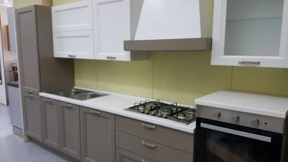 Cucina grigia moderna lineare Ala cucine Gioia a soli 4990€