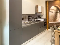 Cucina grigia moderna lineare Lungomare Colombini casa a soli 4050 Euro
