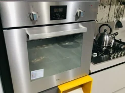 Cucina grigia moderna lineare Plk silicio Artigianale in offerta