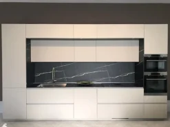 Cucina grigio design lineare Soul Ernestomeda