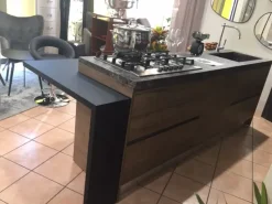 Cucina Imab group moderna ad isola altri colori in nobilitato Piana / caprera