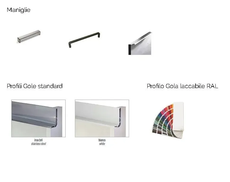 Cucina in laccato lucido Mobilificio bellutti a PREZZI OUTLET -41%