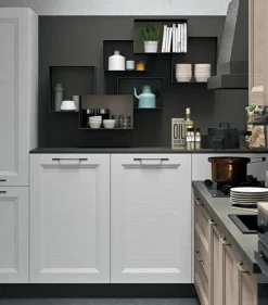 Cucina in legno Cucine store a PREZZI OUTLET