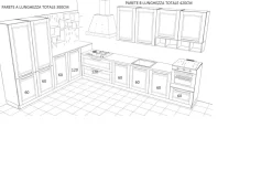 Cucina in legno Cucine store a PREZZI OUTLET