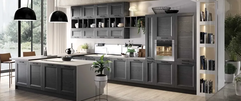 Cucina in legno Evo cucine a PREZZI OUTLET