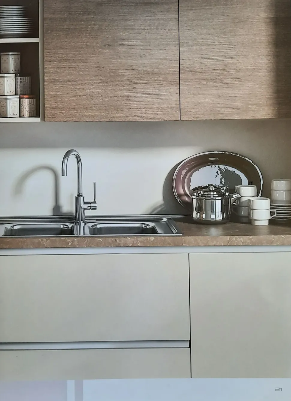 Cucina in nobilitato Mobilificio bellutti a PREZZI OUTLET -41%