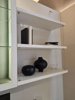 Cucina inglese con penisola Carattere Scavolini a prezzo scontato