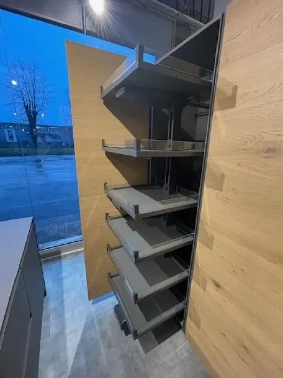 Cucina Kalì ecomalta moderna grigio Arredo3 ad isola scontata 61%