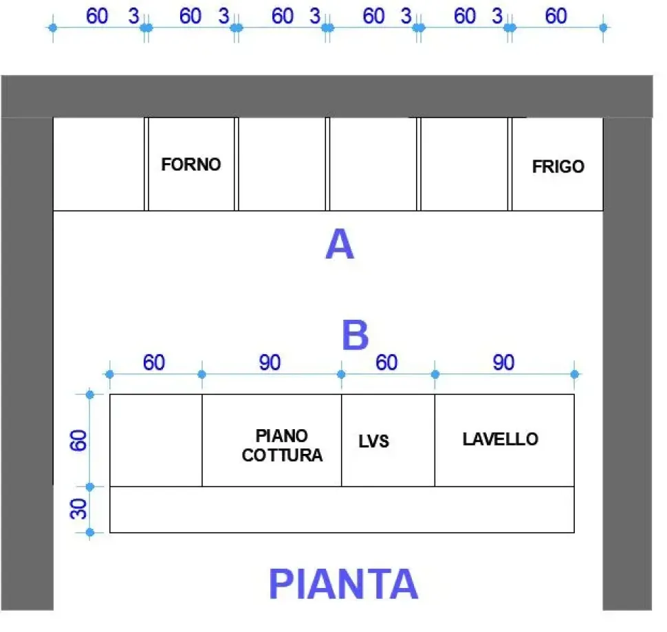 Cucina Kali di Arredo3 in offerta -60%
