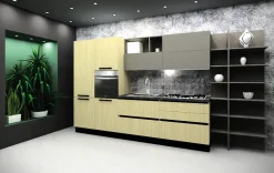 CUCINA lineare Aran Cucina mod. ginevra ciao cucine SCONTATA 36%