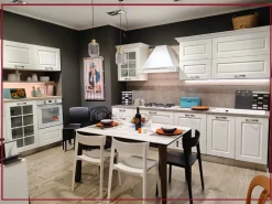 Cucina lineare classica bianca Arredo3 Asolo a soli 6959 Euro