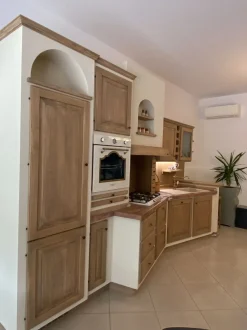 Cucina lineare country altri colori Zappalorto Paolina gianduia