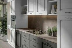 Cucina lineare country Contea Home cucine a prezzo scontato