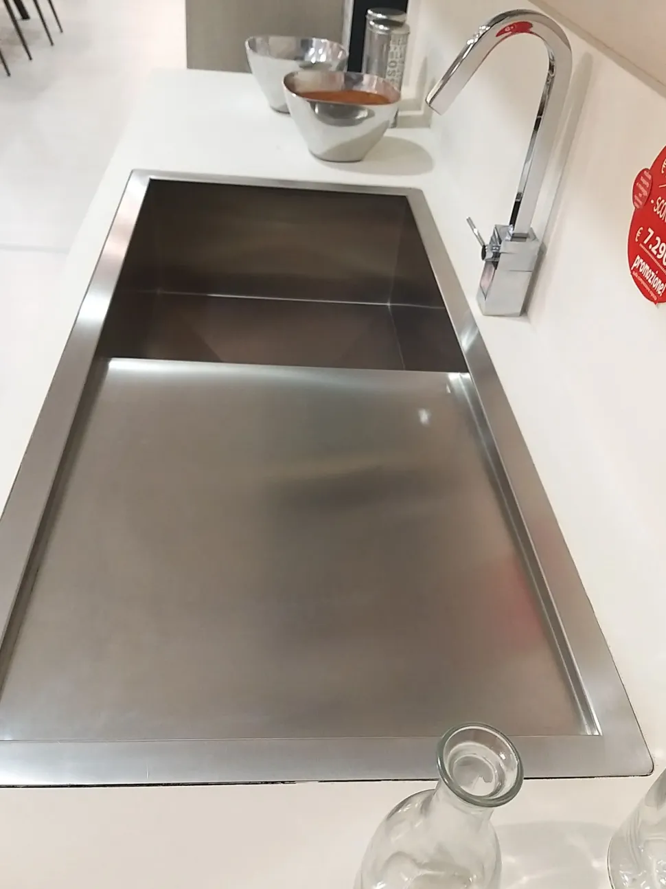 Cucina lineare design Doge Maistri cucine a prezzo scontato