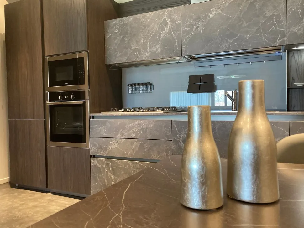 Cucina lineare design Z 6 Arredo3 a prezzo ribassato