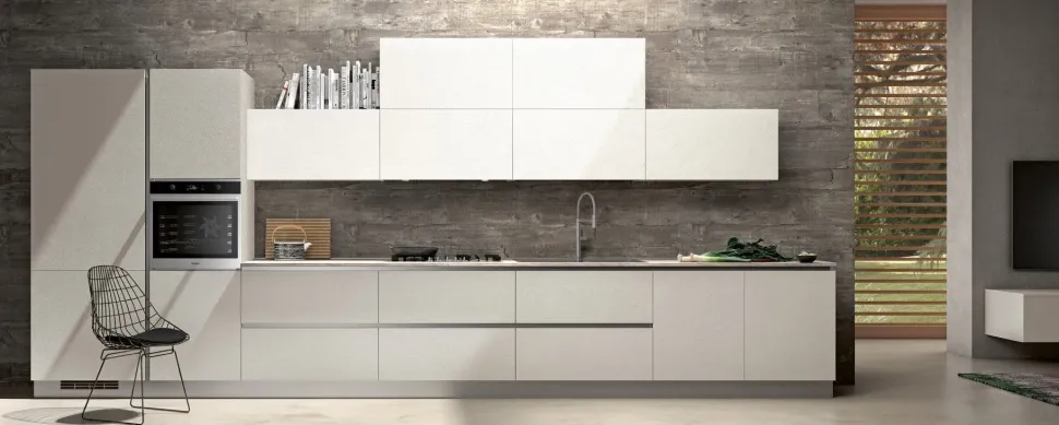 CUCINA lineare Essebi Mhid stella cemento SCONTATA 30%