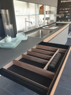 Cucina lineare Genius loci Valcucine con uno sconto vantaggioso