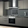 Cucina lineare in hpl grigio Marilin a prezzo ribassato