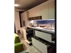 Cucina lineare in laccato opaco a prezzo ribassato 44%