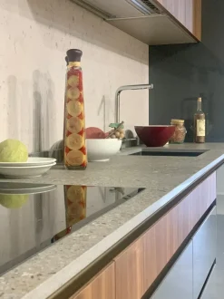 Cucina lineare in laccato lucido altri colori Color trend a prezzo ribassato